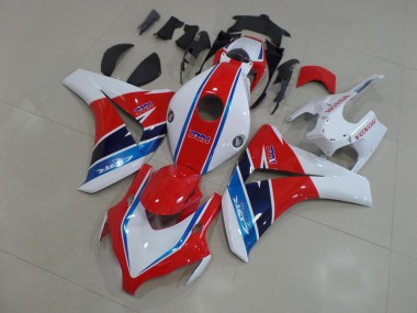 Red White Blue HRC 08-11 Honda CBR1000RR Motorcycle Fairing