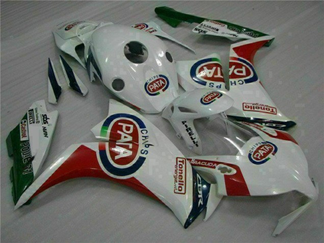 Red White PATA 12-16 Honda CBR1000RR Motorcycle Fairing Red White PATA 12-16 Honda CBR1000RR Motorcycle Fairing