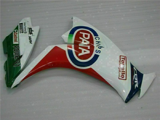 Red White PATA 12-16 Honda CBR1000RR Motorcycle Fairing Red White PATA 12-16 Honda CBR1000RR Motorcycle Fairing