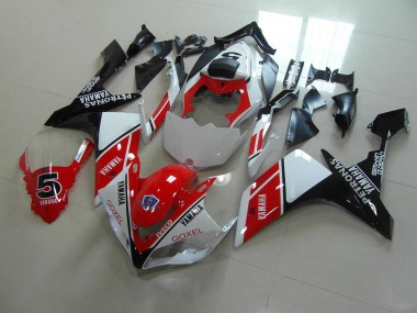Red White Stickers 07-08 Yamaha YZF R1 Motorcycle Fairings