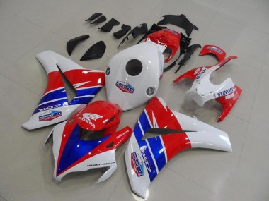 Red White TT Legends 08-11 Honda CBR1000RR Motorcycle Fairings