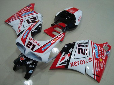 Red White Xerox 21 93-05 Ducati 748 916 996 996S Motorcycle Bodywork
