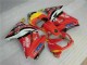 Red Yellow 08-12 Kawasaki EX250 Motorcycle Fairings Red Yellow 08-12 Kawasaki EX250 Motorcycle Fairings