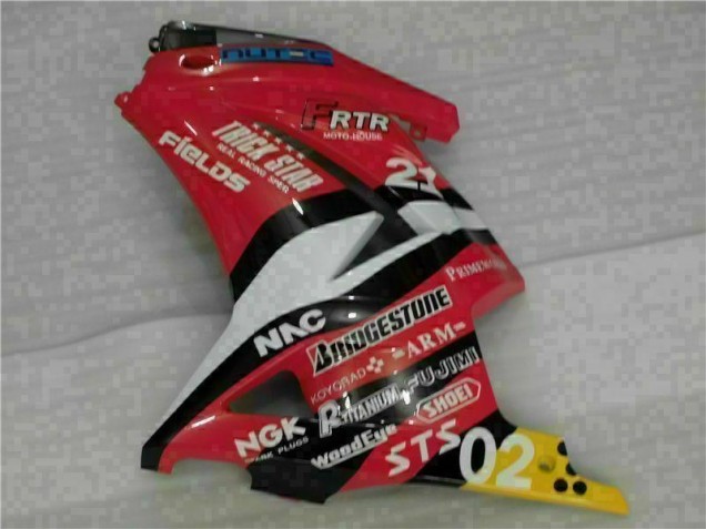 Red Yellow 08-12 Kawasaki EX250 Motorcycle Fairings Red Yellow 08-12 Kawasaki EX250 Motorcycle Fairings
