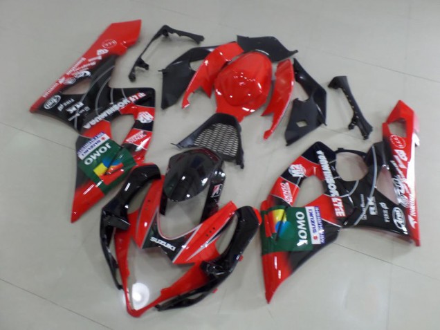 Red Yoshimura 05-06 Suzuki GSXR 1000 Motorcycle Fairings Red Yoshimura 05-06 Suzuki GSXR 1000 Motorcycle Fairings