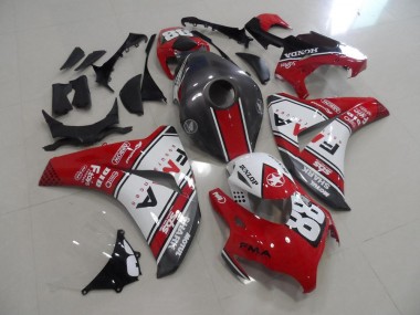 Red and Grey Fma 08-11 Honda CBR1000RR Motorcycle Fairings