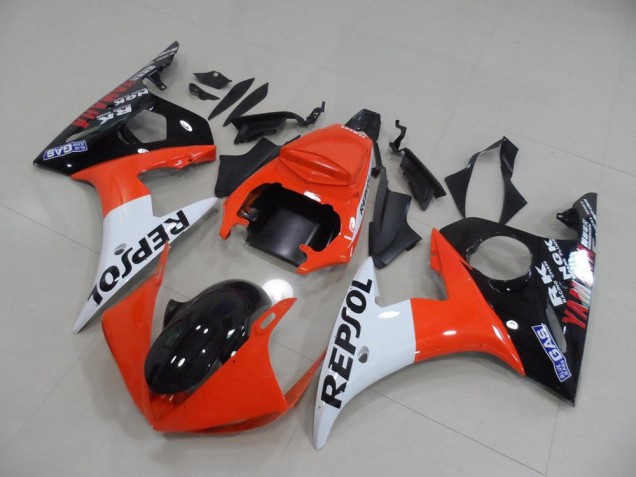 Repsol 03-05 Yamaha YZF R6 Motorcycle Fairing Repsol 03-05 Yamaha YZF R6 Motorcycle Fairing