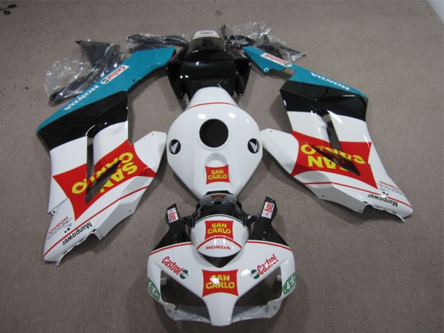 San Carlo Castrol 04-05 Honda CBR1000RR Motorcycle Fairing San Carlo Castrol 04-05 Honda CBR1000RR Motorcycle Fairing