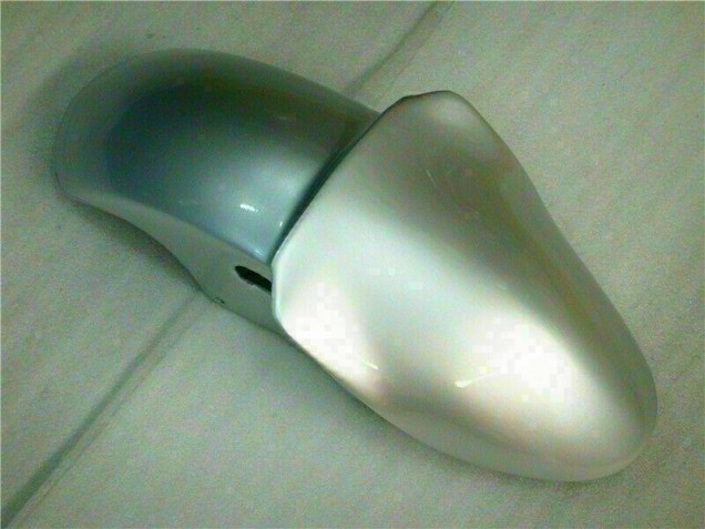 Silver 00-02 Kawasaki ZX6R Motorcycle Fairings Silver 00-02 Kawasaki ZX6R Motorcycle Fairings