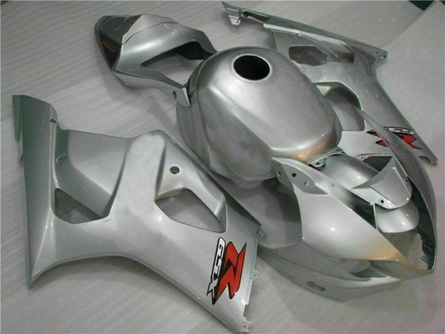 Silver 03-04 Suzuki GSXR 1000 Motorcycle Fairing