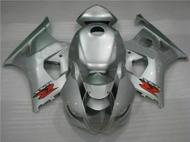 Silver 03-04 Suzuki GSXR 1000 Motorcycle Fairing