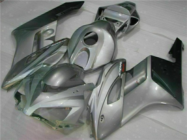 Silver 04-05 Honda CBR1000RR Motorcycle Fairings