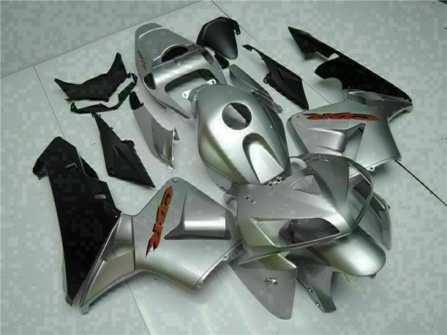 Silver 05-06 Honda CBR600RR Motorcycle Fairings