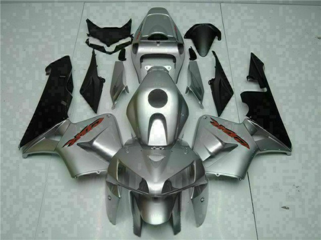 Silver 05-06 Honda CBR600RR Motorcycle Fairings