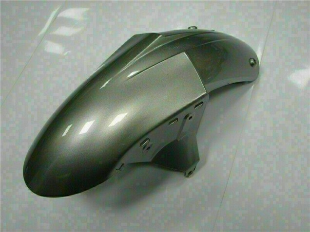 Silver 07-08 Kawasaki ZX6R Motorcycle Fairings