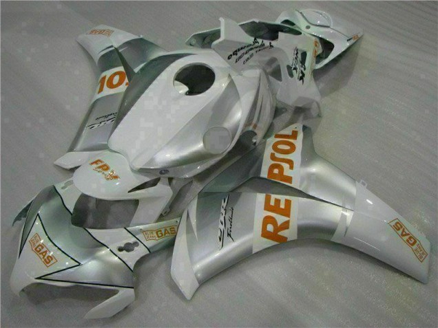 Silver 08-11 Honda CBR1000RR Motorcycle Fairings Silver 08-11 Honda CBR1000RR Motorcycle Fairings
