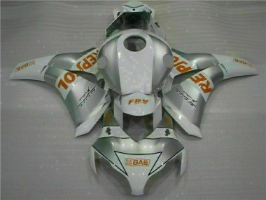 Silver 08-11 Honda CBR1000RR Motorcycle Fairings