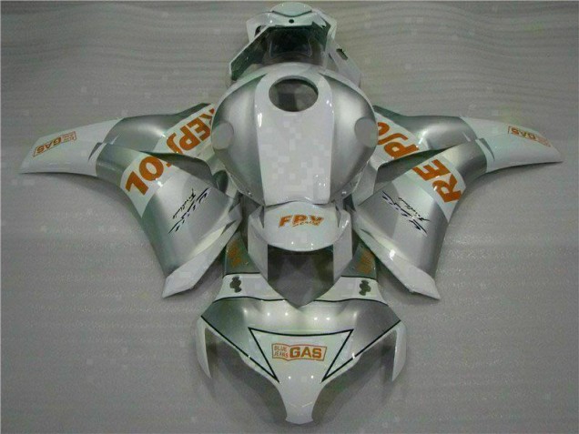 Silver 08-11 Honda CBR1000RR Motorcycle Fairings Silver 08-11 Honda CBR1000RR Motorcycle Fairings