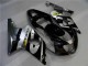Silver Black 00-02 Suzuki GSXR 1000 Motorcycle Fairings