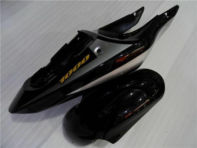 Silver Black 00-02 Suzuki GSXR 1000 Motorcycle Fairings