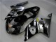 Silver Black 00-02 Suzuki GSXR 1000 Motorcycle Fairings