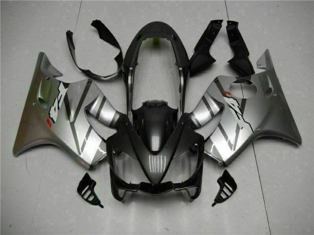 Silver Black 04-07 Honda CBR600 F4i Motorcycle Fairings Silver Black 04-07 Honda CBR600 F4i Motorcycle Fairings