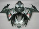 Silver Black 06-07 Suzuki GSXR 600/750 Motorcycle Fairings