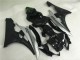 Silver Black 06-07 Yamaha YZF R6 Motorcycle Fairings Silver Black 06-07 Yamaha YZF R6 Motorcycle Fairings