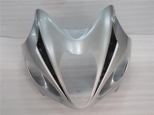 Silver Black 96-07 Suzuki GSXR 1300 Hayabusa Motorcycle Fairings
