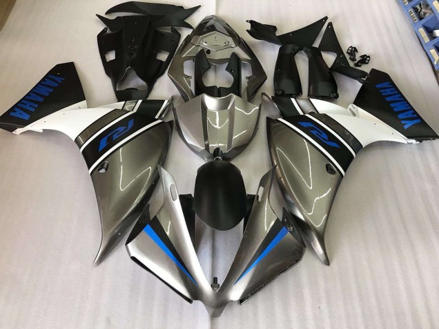 Silver Blue 09-11 Yamaha YZF R1 Motorcycle Fairings Silver Blue 09-11 Yamaha YZF R1 Motorcycle Fairings