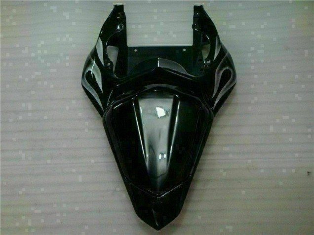 Silver Flame Black 06-07 Yamaha YZF R6 Motorcycle Fairings Silver Flame Black 06-07 Yamaha YZF R6 Motorcycle Fairings