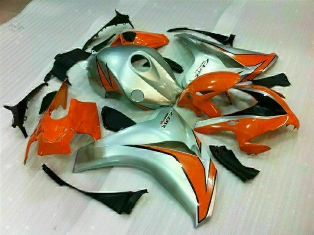 Silver Orange 08-11 Honda CBR1000RR Motorcycle Fairings Silver Orange 08-11 Honda CBR1000RR Motorcycle Fairings