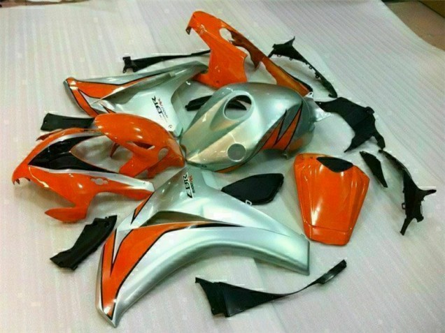 Silver Orange 08-11 Honda CBR1000RR Motorcycle Fairings Silver Orange 08-11 Honda CBR1000RR Motorcycle Fairings