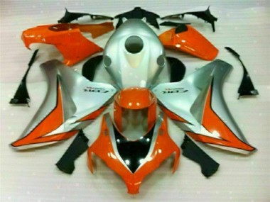Silver Orange 08-11 Honda CBR1000RR Motorcycle Fairings