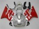 Silver Red 01-03 Honda CBR600 F4i Motorcycle Fairings Silver Red 01-03 Honda CBR600 F4i Motorcycle Fairings