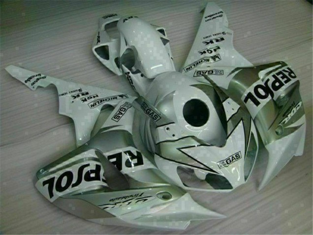 Silver Repsol 04-05 Honda CBR1000RR Motorcycle Fairing Silver Repsol 04-05 Honda CBR1000RR Motorcycle Fairing