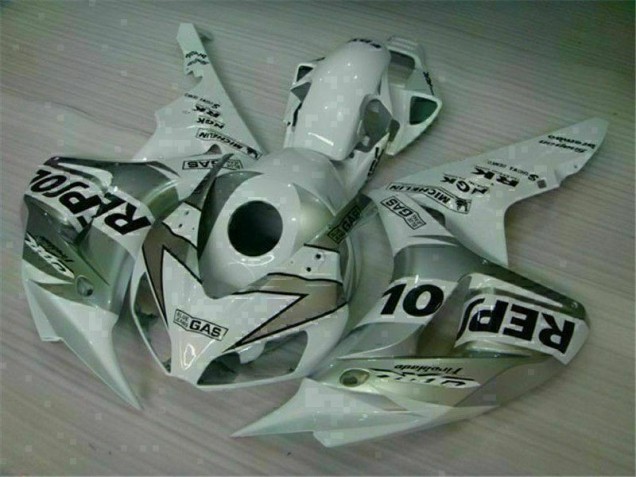 Silver Repsol 04-05 Honda CBR1000RR Motorcycle Fairing Silver Repsol 04-05 Honda CBR1000RR Motorcycle Fairing