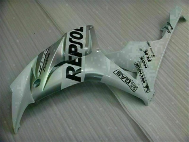 Silver Repsol 04-05 Honda CBR1000RR Motorcycle Fairing Silver Repsol 04-05 Honda CBR1000RR Motorcycle Fairing
