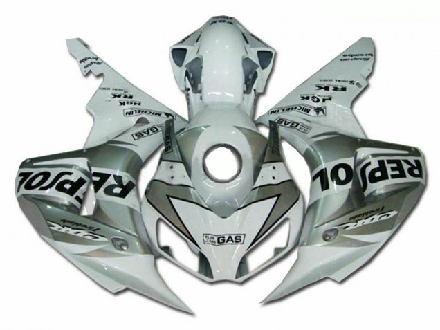 Silver Repsol 04-05 Honda CBR1000RR Motorcycle Fairing Silver Repsol 04-05 Honda CBR1000RR Motorcycle Fairing