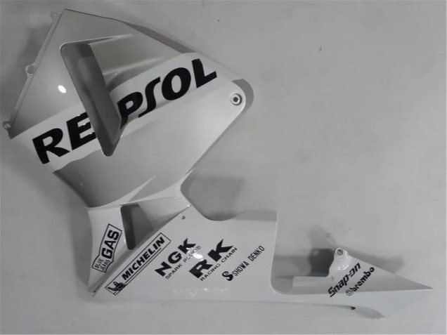 Silver White Black Repsol 03-04 Honda CBR600RR Motorcycle Fairings Silver White Black Repsol 03-04 Honda CBR600RR Motorcycle Fairings