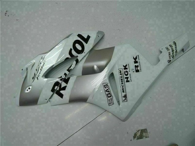 Silver White Repsol 04-05 Honda CBR1000RR Motorcycle Fairing Silver White Repsol 04-05 Honda CBR1000RR Motorcycle Fairing