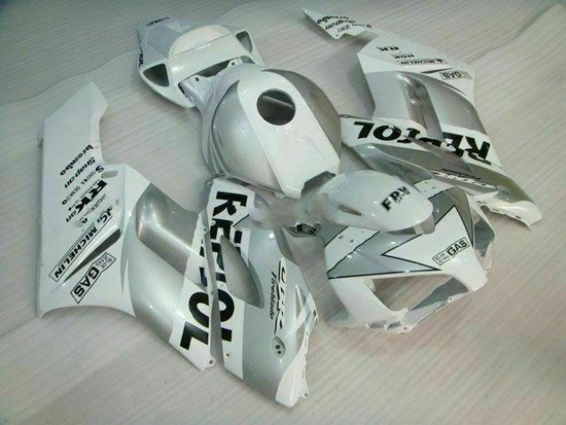 Silver White Repsol 04-05 Honda CBR1000RR Motorcycle Fairings Silver White Repsol 04-05 Honda CBR1000RR Motorcycle Fairings