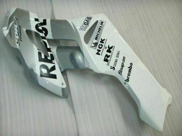 Silver White Repsol 04-05 Honda CBR1000RR Motorcycle Fairings Silver White Repsol 04-05 Honda CBR1000RR Motorcycle Fairings