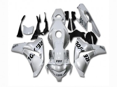 Silver White Repsol 08-11 Honda CBR1000RR Motorcycle Fairings
