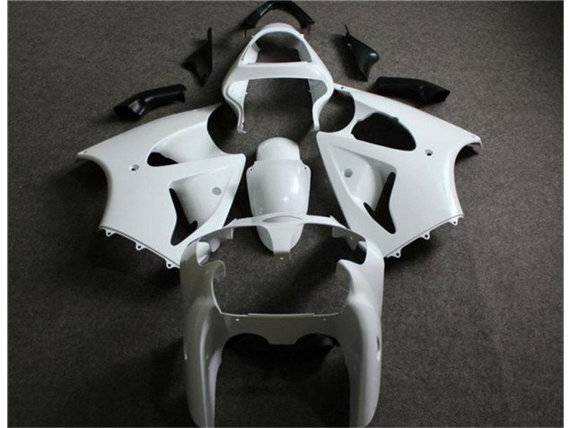 Unpainted 00-02 Kawasaki ZX6R Motorcycle Fairings