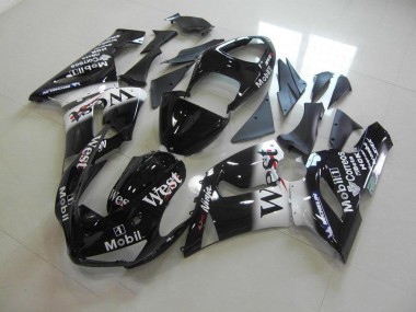 West 05-06 Kawasaki ZX6R Motorcycle Fairings
