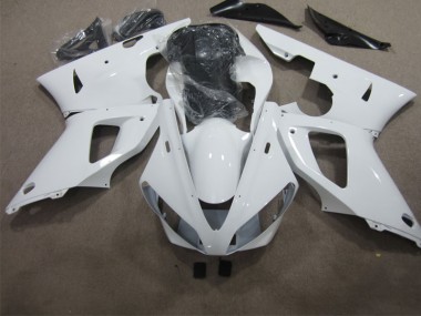 White 00-01 Yamaha YZF R1 Motorcycle Fairings