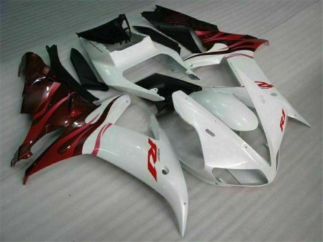 White 02-03 Yamaha YZF R1 Motorcycle Bodywork
