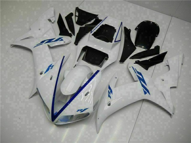 White 02-03 Yamaha YZF R1 Motorcycle Fairings White 02-03 Yamaha YZF R1 Motorcycle Fairings