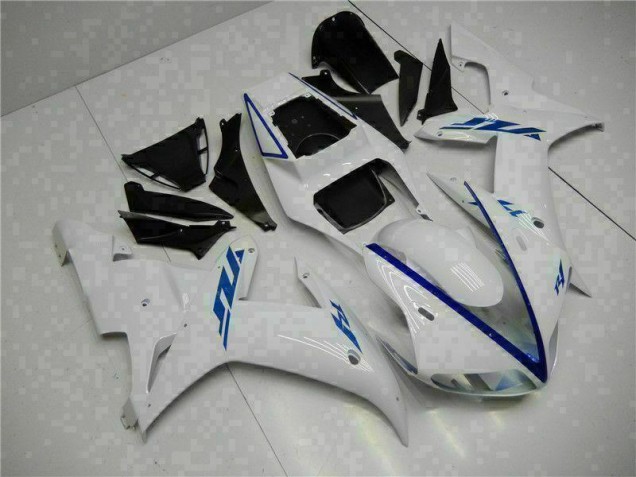 White 02-03 Yamaha YZF R1 Motorcycle Fairings White 02-03 Yamaha YZF R1 Motorcycle Fairings